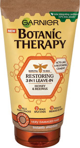 Garnier Botanic Therapy regeneračný bezoplachový krém na vlasy Honey 3v1 200 ml - Kallos KJMN skrášľujúca maska na vlasy Biotín 1000 ml | Teta drogérie eshop