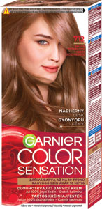 Garnier Color Sensation farba na vlasy 7.12 Tmavá roseblond - L'Oréal Paris Excellence Créme farba na vlasy 500 Hnedá svetlá | Teta drogérie eshop