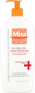 Mixa Intensive Care Dry Skin Rich intenzívne vyživujúce telové mlieko 400 ml