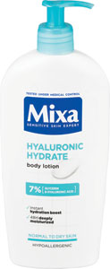 Mixa Intensive Care Dry Skin Hyalurogel hydratačné telové mlieko 400 ml - Teta drogérie eshop