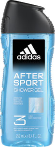 Adidas sprchový gél men After Sport 250 ml - Authentic Airmen sprchový gél a šampón Ice Clove 400 ml | Teta drogérie eshop