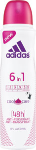 Adidas antiperspirant 6v1 W 150 ml