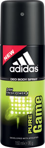 Adidas dezodorant Pure Game 150 ml - Teta drogérie eshop
