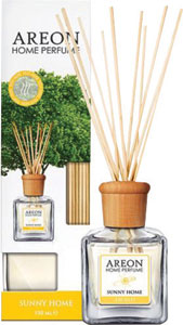 Areon osviežovač vzduchu Home Perfum Sticks Sunny Home, 150 ml - Aroma diffuser Anti-Tobacco 50 ml | Teta drogérie eshop