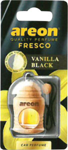 Areon Fresco osviežovač vzduchu Vanilla Black, 4 ml - Teta drogérie eshop