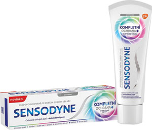 Sensodyne zubná pasta s fluoridom Kompletná ochrana 75 ml