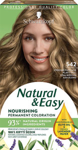 Schwarzkopf Natural&Easy farba na vlasy 542 Strednopopolavoplavý opál 60 ml