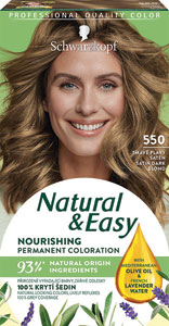 Schwarzkopf Natural&Easy farba na vlasy 550 Tmavoplavý satén 60 ml