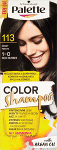 Palette Color Shampoo farba na vlasy 1-0 (113) Čierny