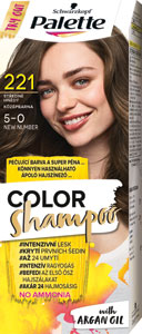 Palette Color Shampoo farba na vlasy 5-0 (221) Strednehnedý