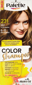 Palette Color Shampoo farba na vlasy 6-0 (231) Svetlohnedý 50 ml