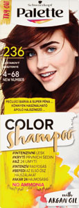 Palette Color Shampoo farba na vlasy 4-68 (236) Gaštanovohnedý