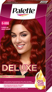 Palette Deluxe farba na vlasy Oil-Care Color 6-888 (575) Ohnivočervený
