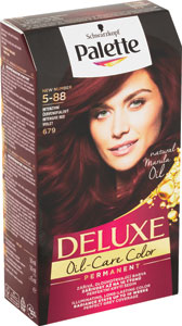 Palette Deluxe farba na vlasy Oil-Care Color 5-88 (679) Intenzívny červenofialový 50 ml - Teta drogérie eshop