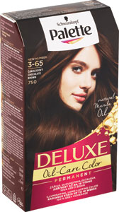 Palette Deluxe farba na vlasy Oil-Care Color 3-65 (750) Čokoládový 50 ml - Garnier Color Naturals farba na vlasy E0 Super blond | Teta drogérie eshop