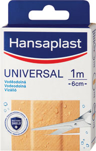 Hansaplast Universal náplasť 1mx6cm - Cosmos pružná náplasť 20 ks | Teta drogérie eshop