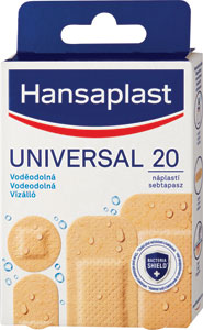 Hansaplast Universal vodeodolná náplasť 20 ks