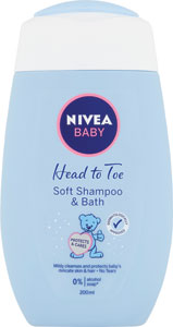 Nivea Baby jemná kúpeľ a šampón 200 ml