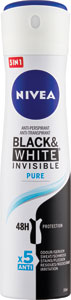 Nivea antiperspirant Black & White Invisible Pure 150 ml - Nivea antiperspirant Black & White Invisible Silky Smooth 150 ml | Teta drogérie eshop