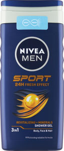 Nivea Men sprchovací gél Šport 250 ml - Nivea Men sprchovací gel Ultra calming 500 ml | Teta drogérie eshop