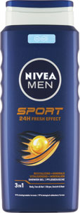 Nivea Men sprchovací gél Šport 500 ml - Old Spice sprchový gél a šampón 2v1 Tiger claw 400 ml  | Teta drogérie eshop