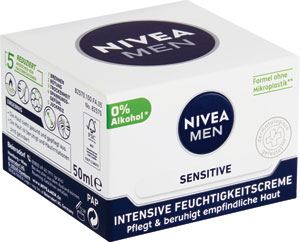 Nivea Men hydratačný pleťový krém Sensitive 50 ml