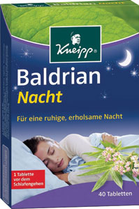 Kneipp Baldrian na dobrý spánok 40 tbl - Teta drogérie eshop
