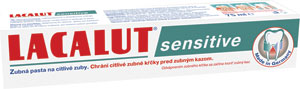 Lacalut sensitive zubná pasta 75 ml - Lacalut aktiv ochrana ďasien & citlivé zuby 75 ml | Teta drogérie eshop