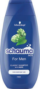 Schauma šampón na vlasy For Men 250 ml - Nature Box Men šampón na vlasy Walnut 385 ml | Teta drogérie eshop