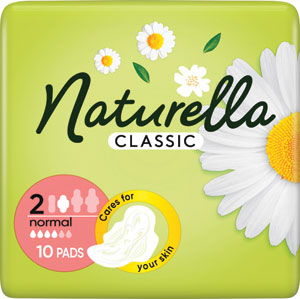 Naturella Classic hygienické vložky Normal 10 ks - Teta drogérie eshop