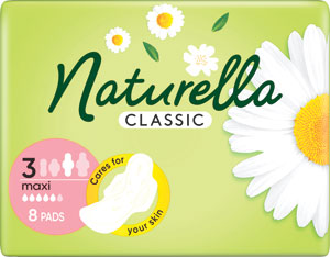 Naturella Classic hygienické vložky Maxi 8 ks - Libresse Goodnight ultra + large 20 ks | Teta drogérie eshop