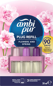 Ambi Pur 3VOL náhradná náplň Flover&Spring 20 ml