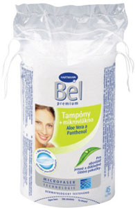 Kozmetické tampóny Bel Premium oválne 45 ks  - Teta drogérie eshop