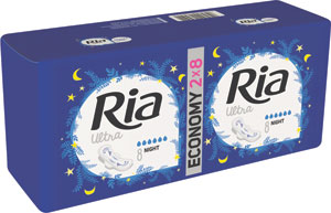 Ria Ultra DUO Night 16 ks - Teta drogérie eshop