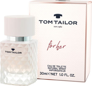 Tom Tailor toaletná voda For Her 30 ml - Bi-es parfumovaný dezodorant s rozprašovačom 75ml Crystal | Teta drogérie eshop