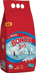 Bonux prací prášok White Polar ice fresh 80 PD 6 kg - Persil prací prášok Deep Clean Plus Freshness by Silan Box 60 praní 3,9 kg | Teta drogérie eshop