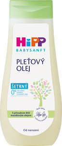 HiPP Babysanft Prírodný detský pleťový olej 200 ml - Teta drogérie eshop