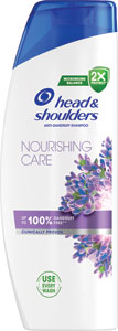 Head & Shoulders šampón Nourishing care 400 ml - Green Pharmacy šampón pre normálne vlasy žihľava a olej z koreňov lopúcha 350 ml | Teta drogérie eshop