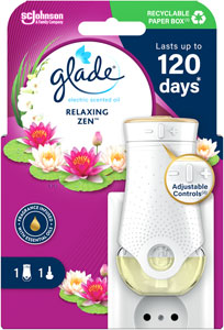 Glade elektrický osviežovač vzduchu Relaxing Zen 1+20 ml