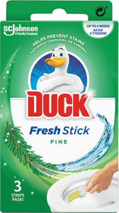 Duck Fresh Stick Lesný 27 g - Duck Fresh Discs čistič WC duo nahradná náplň Cosmic Peach 2x36 ml | Teta drogérie eshop