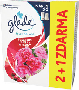 Glade Touch&Fresh náhradná náplň 2+1 Pure Clean Linen 3 x 10 ml