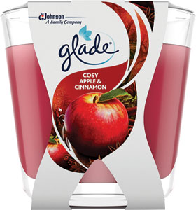 Glade sviečka Decor Cosy Apple&Cinnamon 70 g