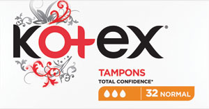 KOTEX tampóny Normal 32 ks