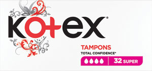 KOTEX tampóny Super 32 ks