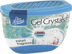 Pan Aroma gel crystals osviežovať vzduchu Fresh Linen 150 g - Teta drogérie eshop