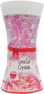 Pan Aroma Lava gel crystals osviežovať vzduchu Cherry Blossom 150 g - Q-Power gélový osviežovač Malina 150 g | Teta drogérie eshop