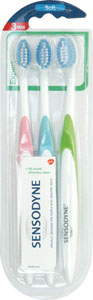 Sensodyne zubná kefka Expert Soft, mäkká 3 ks - Colgate zubná kefka Premier Clean stredná 1 ks | Teta drogérie eshop