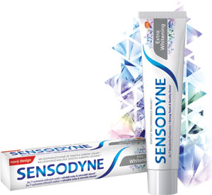 Sensodyne zubná pasta s fluoridom Extra Whitening 75 ml