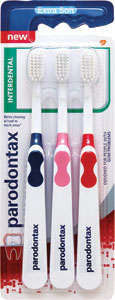 parodontax zubné kefky Interdental Extra Soft  3 ks - DentaMax Medical zubná kefka ultra mäkká 3ks | Teta drogérie eshop