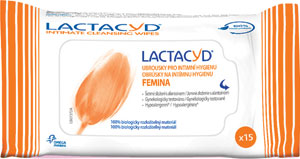 Lactacyd vlhčené utierky na intímnu hygienu Femina 15 ks - Lactacyd Girl ultra jemný intímny umývací gél 200 ml | Teta drogérie eshop